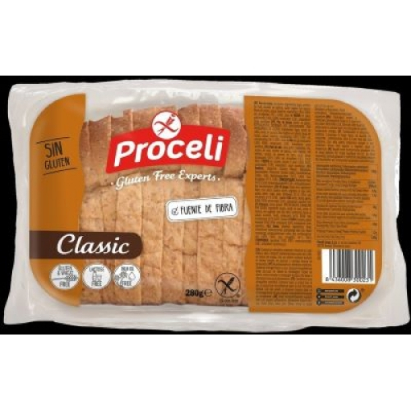 Proceli gesneden wit brood, ca. 280gr